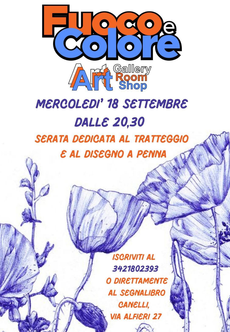 Workshop - Disegno e tratteggio a biro
